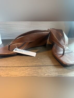 Women’s Brown Wedge Sandals
